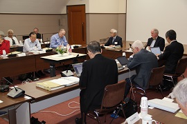 Seventh meeting of the RERF Board of Councilors held at Hiroshima RERF