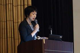 RERF scientist delivers keynote lecture at Hiroshima City Medical Association event, giving students encouragement