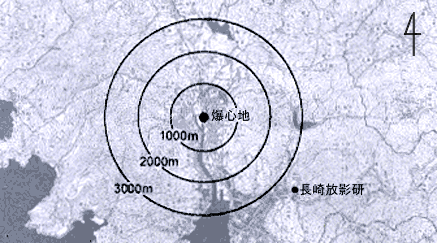 長崎の爆心地図