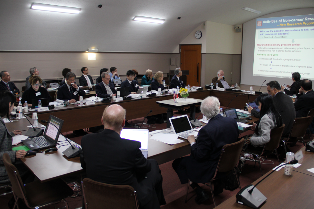 Scientific Advisory Committee Holds Annual Meeting at Hiroshima RERF Over Three Days